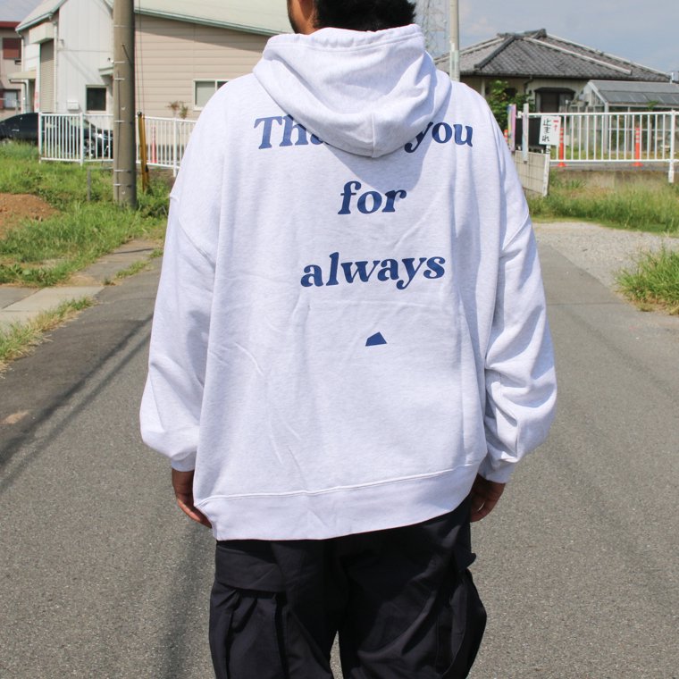 メイプル melple×SALVAGE PUBLIC サンキューフーディ Thank you Hoodie