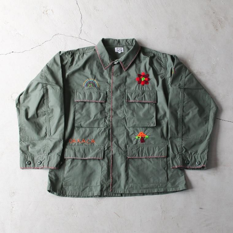 Oaxaca オアハカ Laid Back Military Jacket レイドバックミリタリー