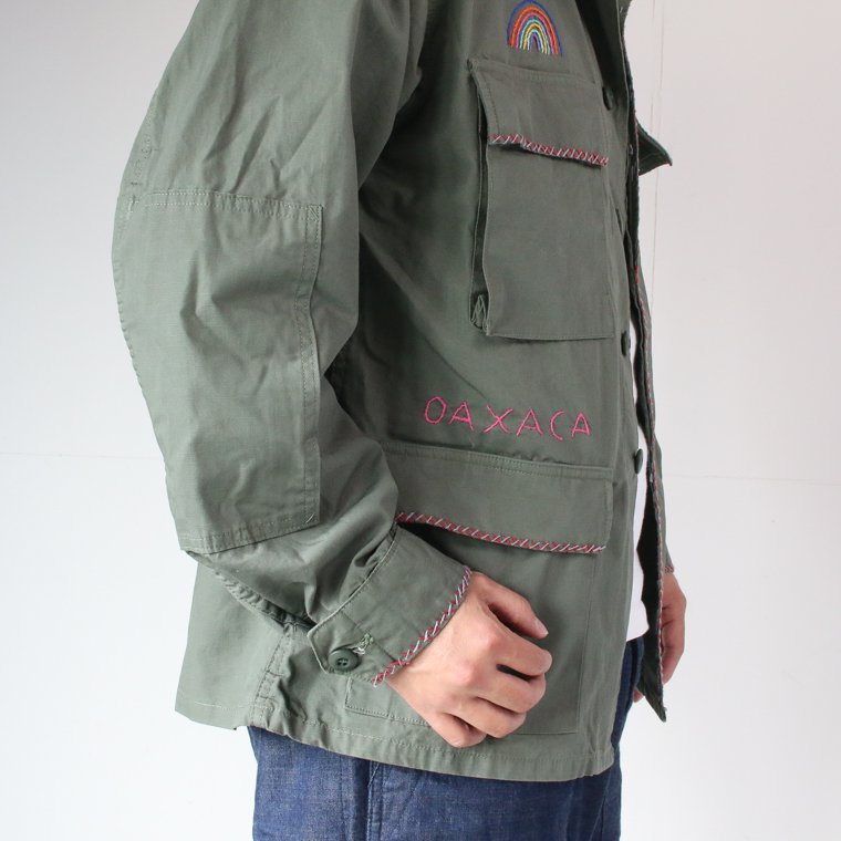 Oaxaca オアハカ Laid Back Military Jacket レイドバックミリタリー