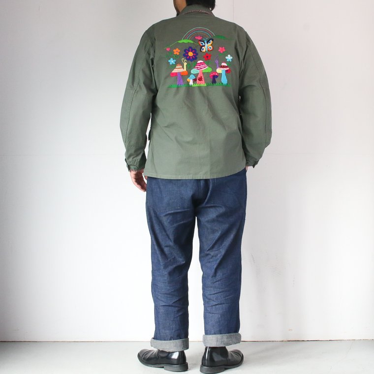 Oaxaca オアハカ Laid Back Military Jacket レイドバックミリタリー