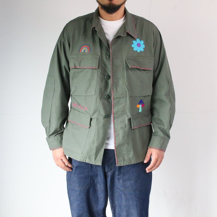 Oaxaca オアハカ Laid Back Military Jacket レイドバックミリタリー