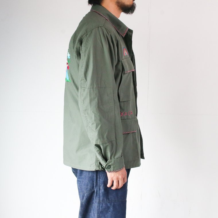 Oaxaca オアハカ Laid Back Military Jacket レイドバックミリタリー