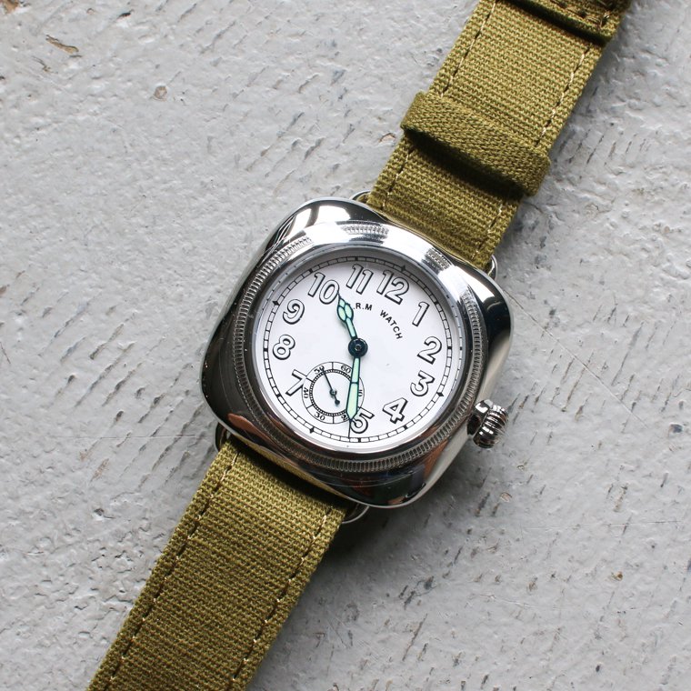 MONTRE ROROI M.R.M.W モントルロロイ 腕時計 CU-WH-02 CUSHION WATCH