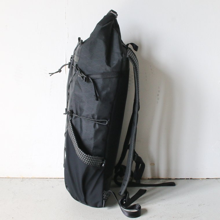 ナーディマウンテンワークス NERDY MOUNTAIN WORKS ザックパック ZACPAC 20L-25L X-PAC BLACK