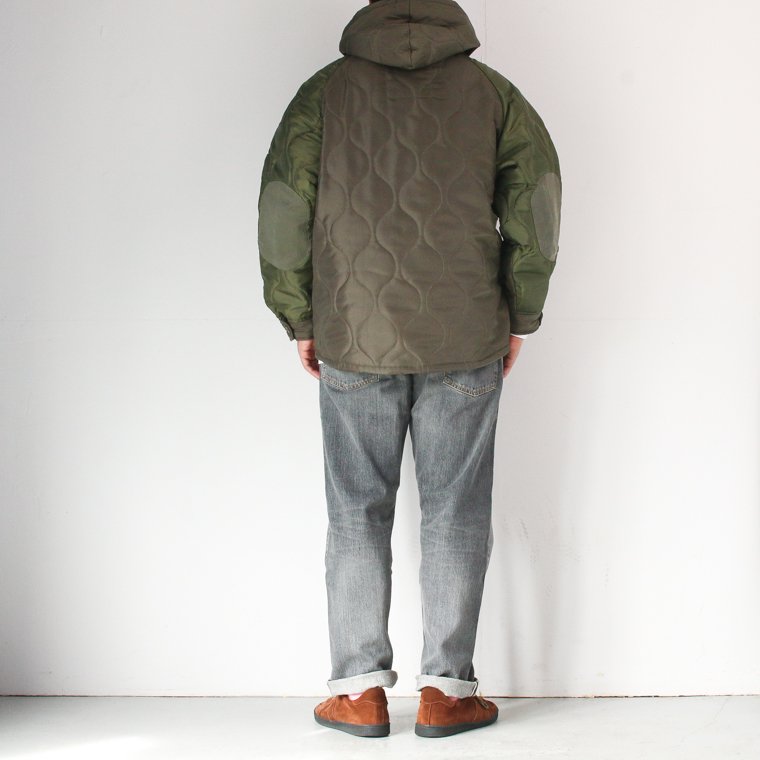 Military Liner Fabric Remake Anorak Parka ミリタリーライナー