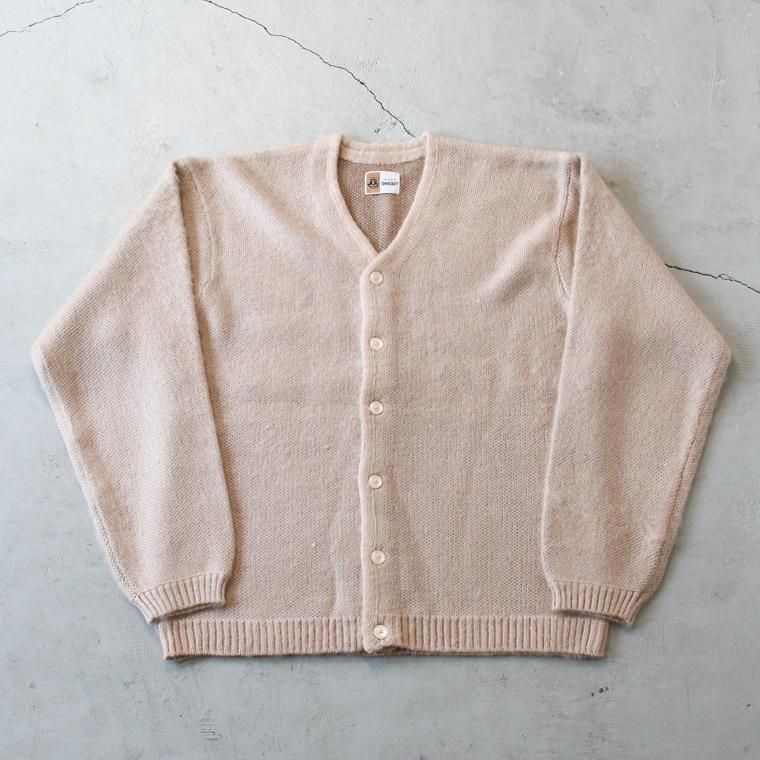 タウンクラフト TOWNCRAFT シャギーカラーカーディガン SHAGGY COLOR CARDIGAN ベージュ