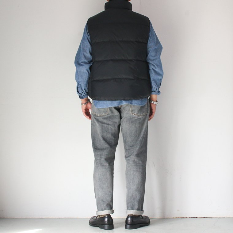 TAION × OOM タイオン×オム DOWN VEST ダウンベスト ブラック