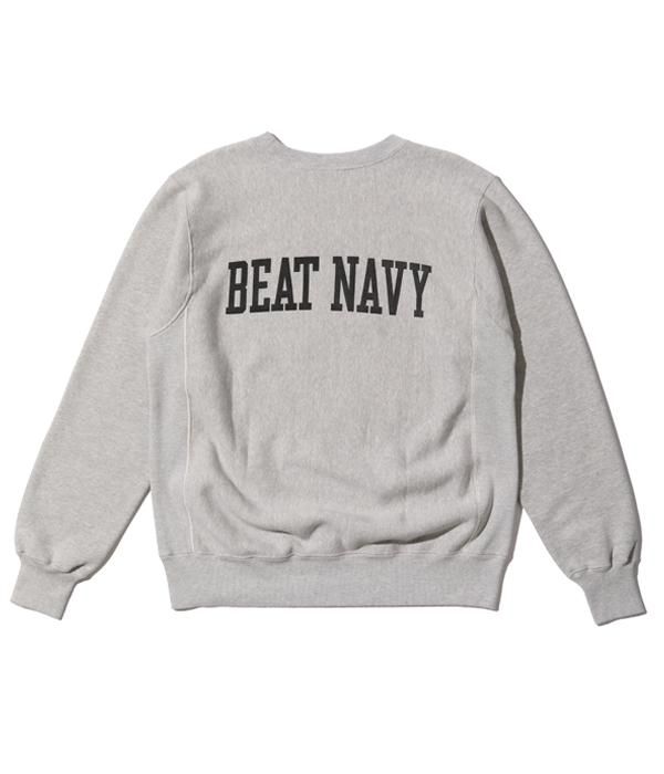 バズリクソンズ BUZZ RICKSON'S 東洋エンタープライズ BR69070 スウェット HORIZONTAL KNITTING SWEAT  SHIRTS “GO ARMY BEAT NAVY”