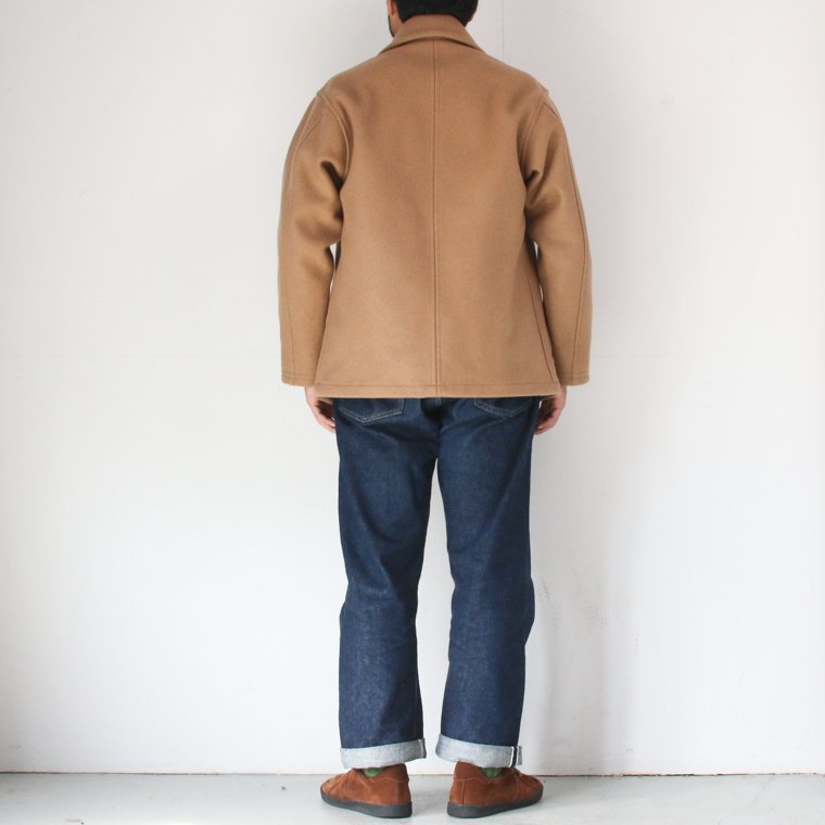 ワーカーズ WORKERS K&T H プリズナーコート Prisoner Coat, Camel Melton