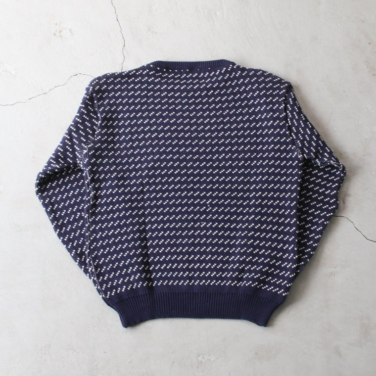 Brimwick USA ブリムウィック Birds eye Crew Sweater コットンニット