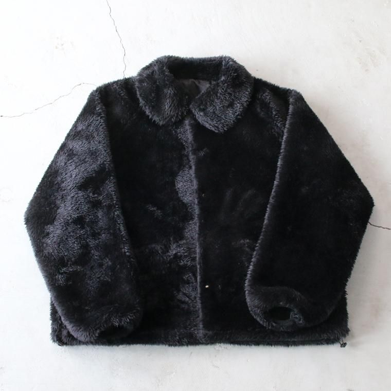 サニースポーツ SUNNY SPORTS ボアフリースリバーシブルコーチジャケット BIGGEST BOA FLEECE COACH JACKET  ブラック