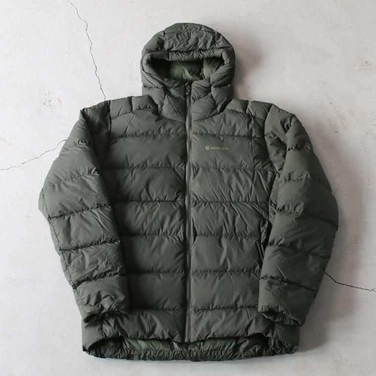 Montane モンテイン TUNDRA HOODIE DOWN JACKET ツンドラフーディダウンジャケット オークグリーン