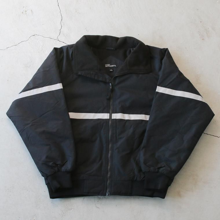 PORT AUTHORITY ポートオーソリティ Challenger™ Jacket with Reflective Taping  チャレンジャージャケット リフレクティブテープ ブラック