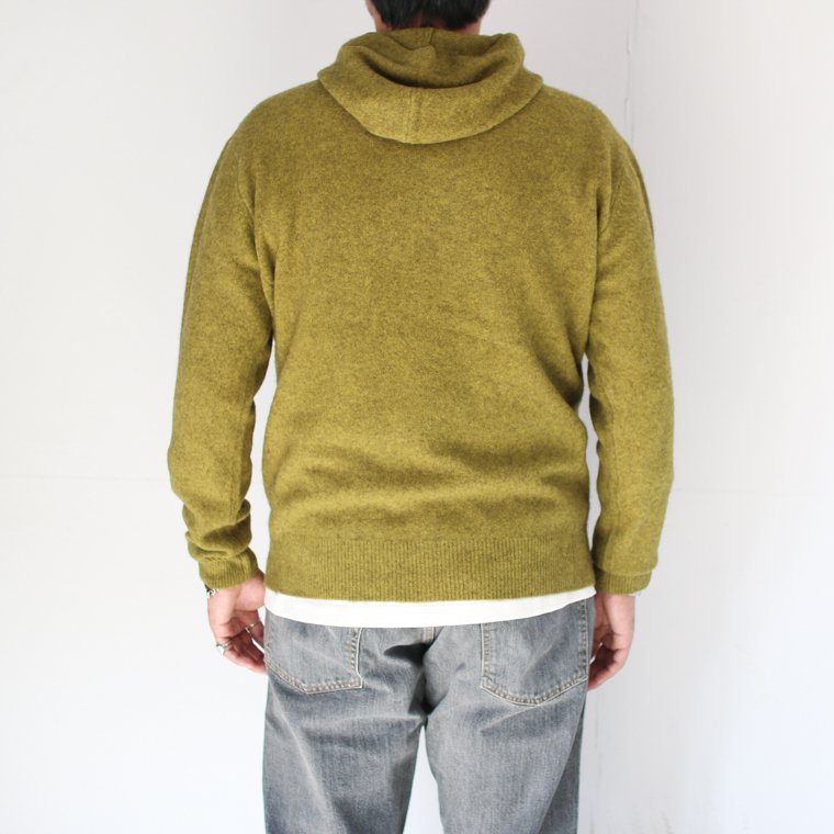 STATIC スタティック YAK PULLOVER ヤクプルオーバー マスタード