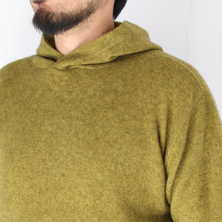 STATIC スタティック YAK PULLOVER ヤクプルオーバー マスタード