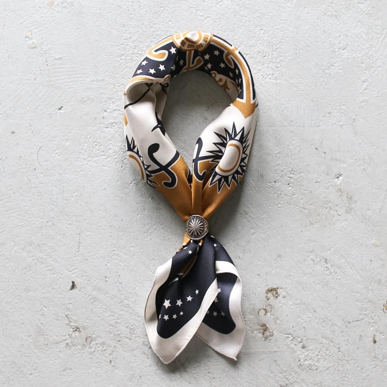 A PIECE OF CHIC  スクエアシルクスカーフ A Piece of Chic スクエアシルクスカーフ HIRONDELLE SCARF