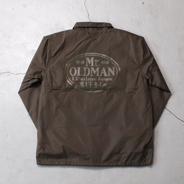 ミスターオールドマン Mr.OLDMAN サークルロゴコーチジャケット CIRCLE LOGO COACH JACKET