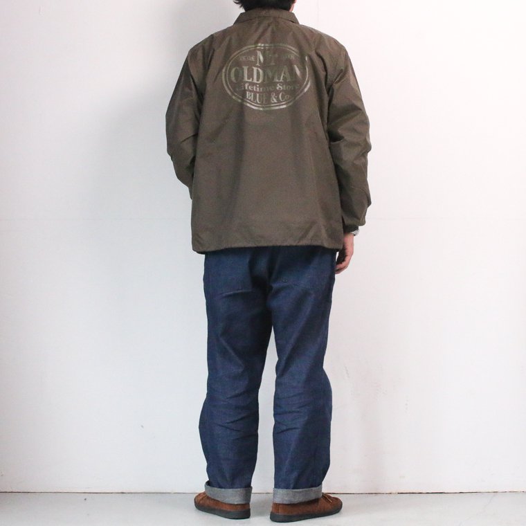 ミスターオールドマン Mr.OLDMAN サークルロゴコーチジャケット CIRCLE LOGO COACH JACKET