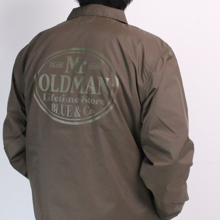 ミスターオールドマン Mr.OLDMAN サークルロゴコーチジャケット CIRCLE LOGO COACH JACKET