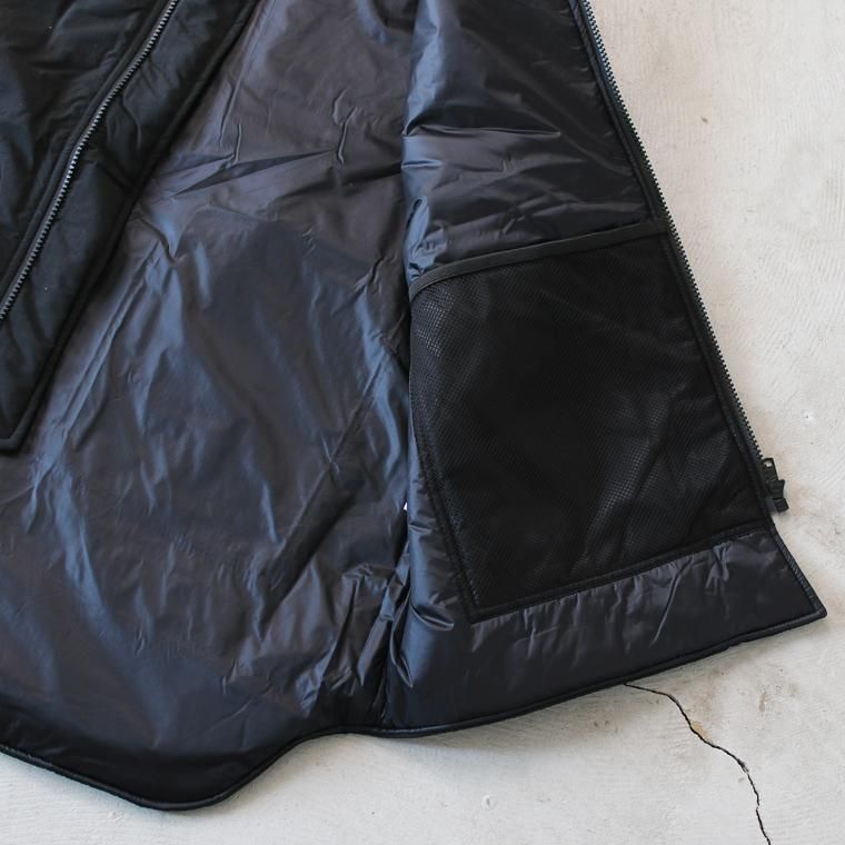 新品 バーラップアウトフィッタードリフターベスト ブラック　Lサイズ BURLAP OUTFITTER 【バーラップアウトフィッター】 - DRIFTER