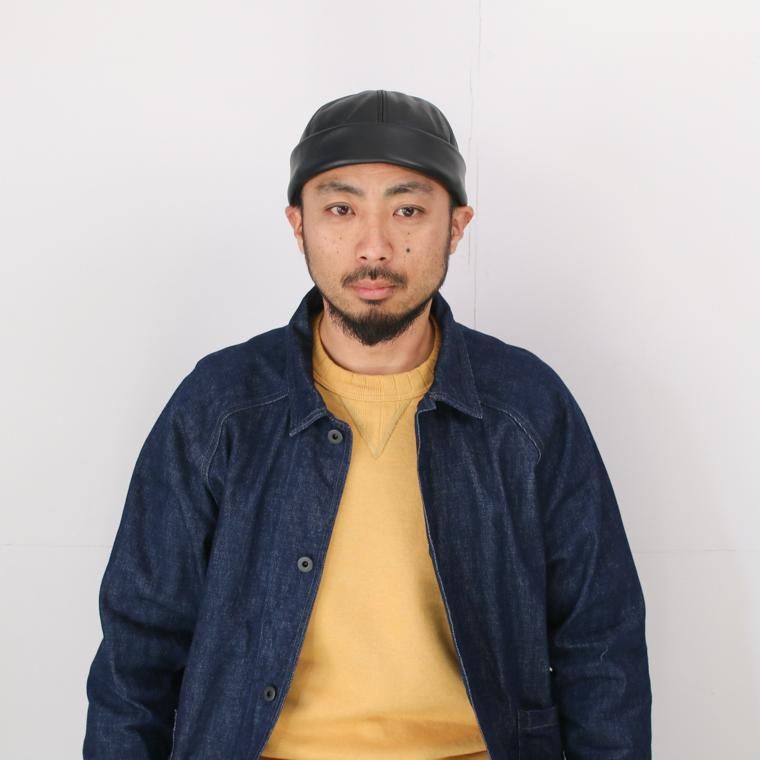 NEW YORK HAT Lamba Thug ランバサグレザー アメリカ製 ラムレザー