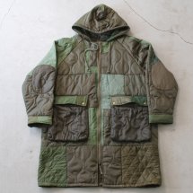 <img class='new_mark_img1' src='https://img.shop-pro.jp/img/new/icons14.gif' style='border:none;display:inline;margin:0px;padding:0px;width:auto;' />Military Liner Fabric Remake Over Coat ߥ꥿꡼饤ʡե֥å ᥤС C
