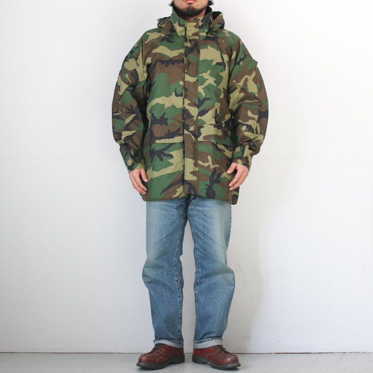 US ARMY アメリカ軍 ECWCS Gen2 PARKA, EXTENDED COLD WEATHER SYSTEM CAMOUFLAGE  ゴアテックスパーカー ウッドランド デッドストック