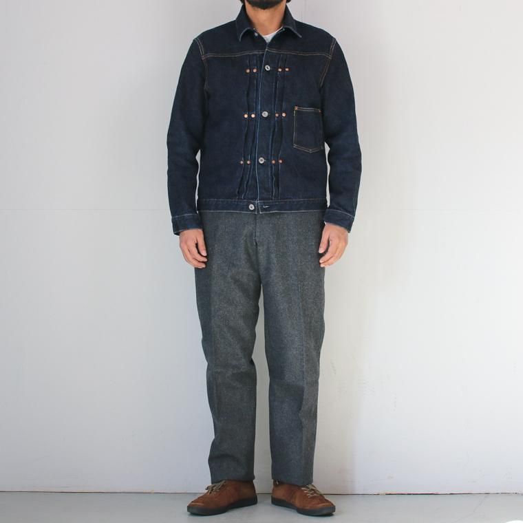 DC WHITE ディーシーホワイト HARD MELTON AMERICAN TROUSERS
