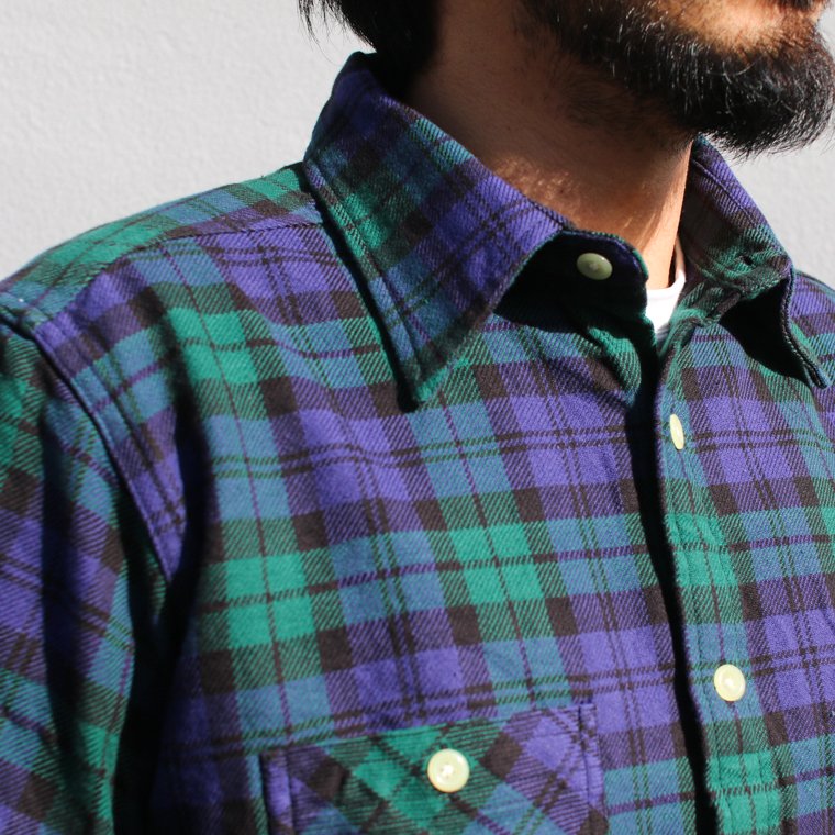 カムコ CAMCO ヘビーフランネルシャツ HEAVY FLANNEL SHIRT ブラックウォッチ