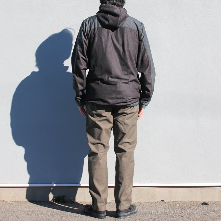 STATIC スタティック ADRIFT HOODY WITH SHELL アドリフトフーディ ウィズシェル Carbon/Black