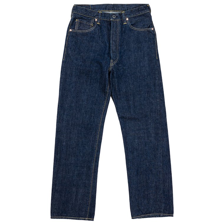 ワーカーズ WORKERS K&T H Lot 801XH, Straight Jeans 14.7 oz, Indigo Raw Denim,  American Cotton 100%