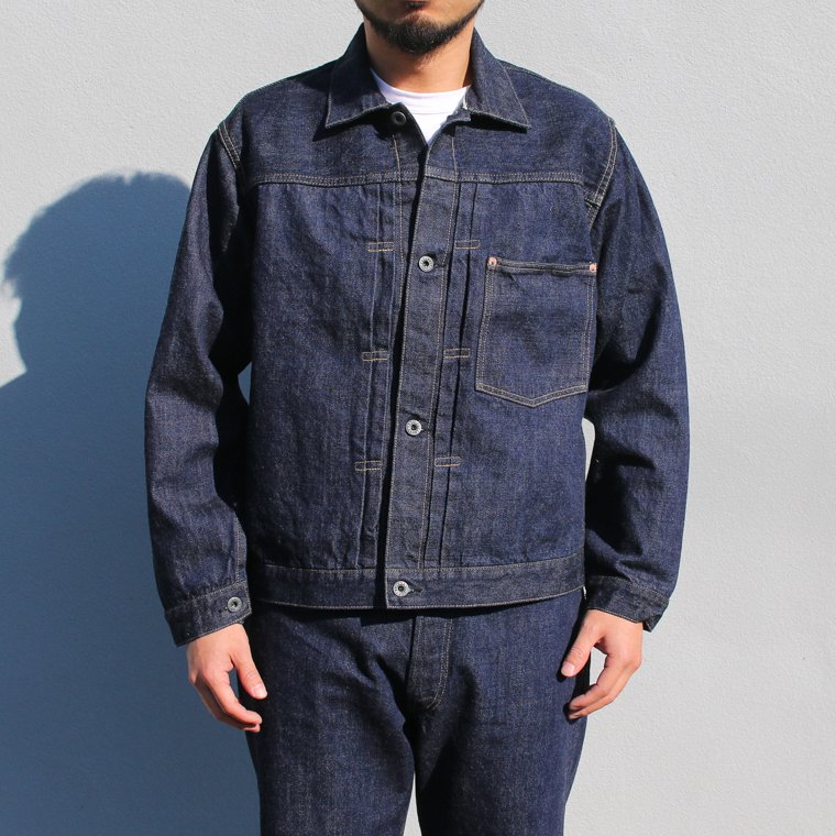 ワーカーズ WORKERS K&T H Lot 806XH, Denim Jacket, Buckle Back 14.7