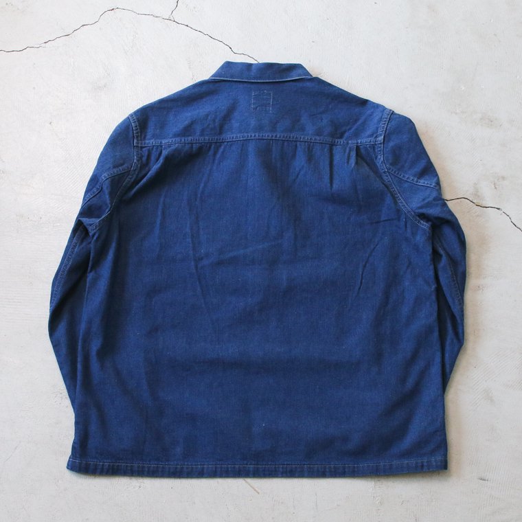 エフオービーファクトリー FOB factory F2442 デニムプルオーバージャケット U.S. ARMY DENIM P/O JK インディゴ