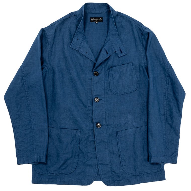 ワーカーズ WORKERS K&T H フォレスティエール Forestier, French Blue Linen