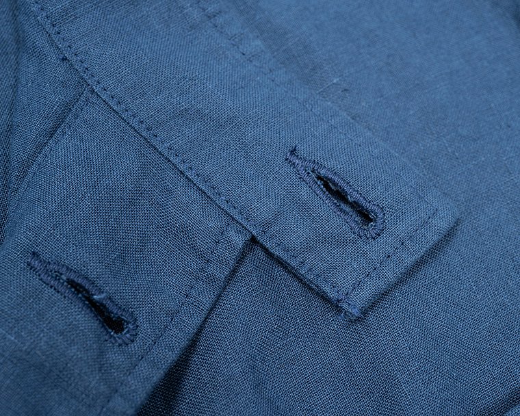 ワーカーズ WORKERS K&T H フォレスティエール Forestier, French Blue Linen