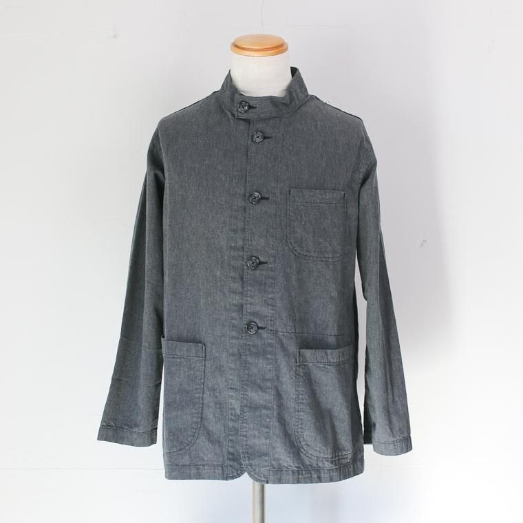 ワーカーズ WORKERS K&T H フォレスティエール Forestier, Black Chambray