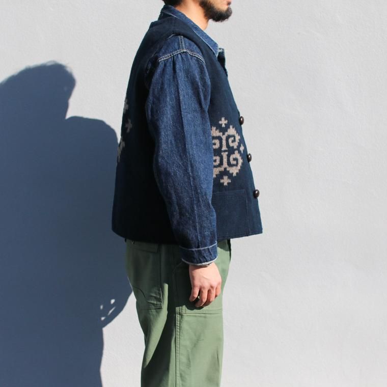 Oaxaca オアハカ RUG VEST Hilo de Tradition ラグベスト イロデ