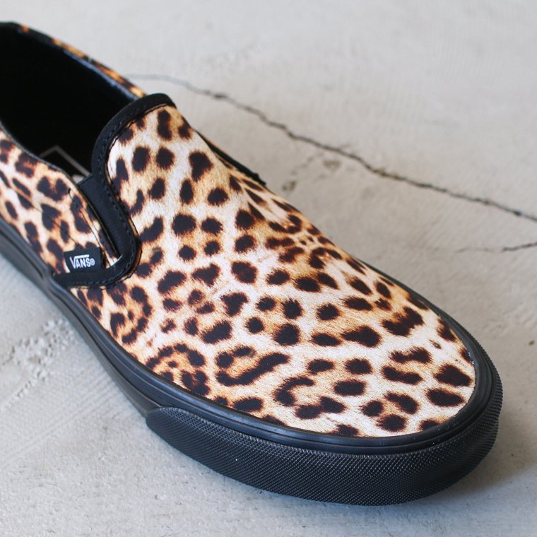 VANS バンズ ヴァンズ スニーカー クラシックスリッポン Classic Slip-On VN000BVZCJI 90s Grunge Black  Leopard レオパード