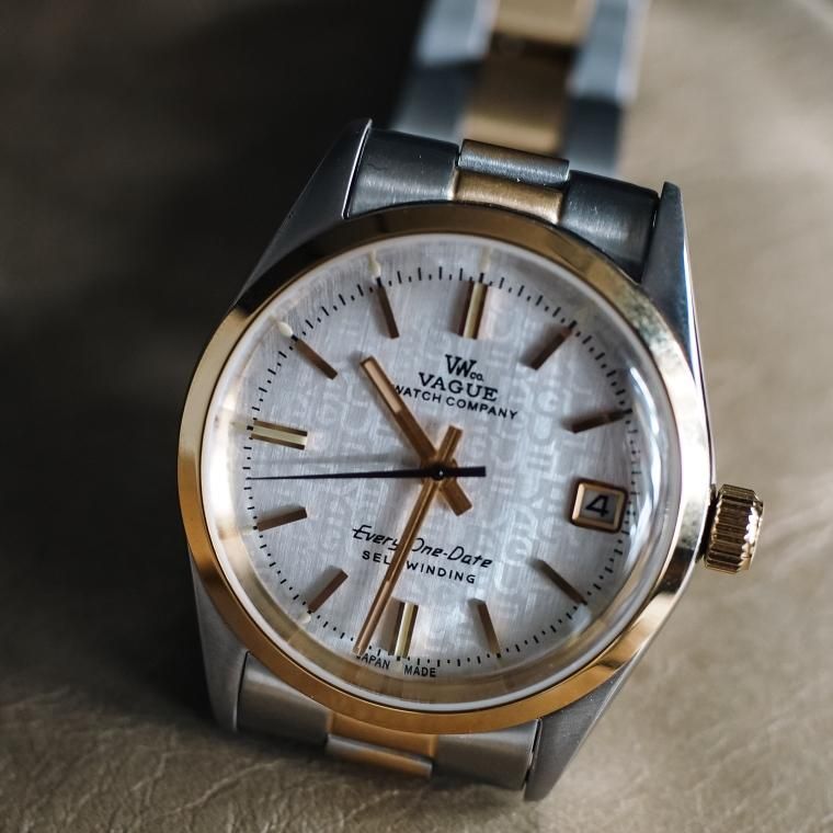 時計 VAGUE WATCH CO. Every-One-Date(Silver) VAGUE WATCH CO. - Every-One - Date - Silver - 自動巻き