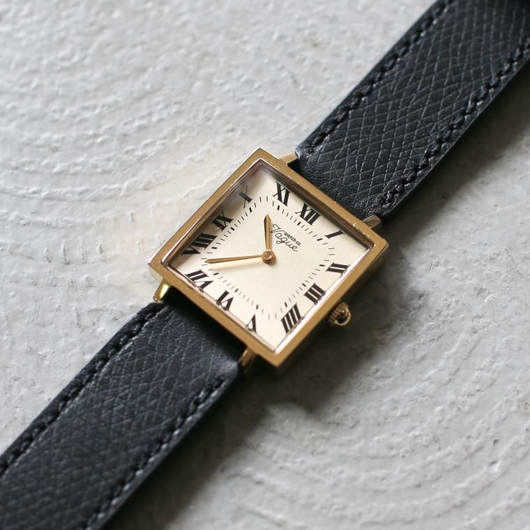 VAGUE WATCH CO. 腕時計 レザー ヴァーグウォッチ VAGUE WATCH Co. カレピース Carré Pièce