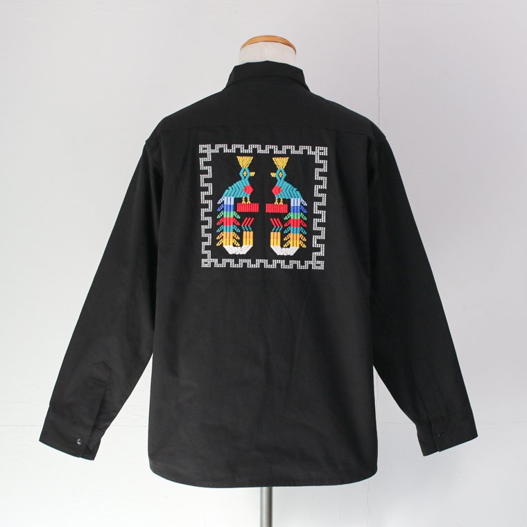 ペニーズ PENNEY'S ガテマラシャツジャケット GUATEMALA SHIRT JACKET ブラック