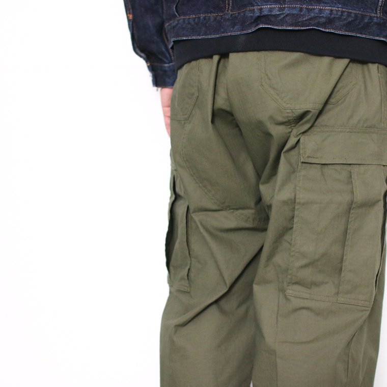 MODUCT モダクト 東洋エンタープライズ MO42450 COTTON RIP STOP MONKEY BUTT CARGO PANTS  カーゴパンツ オリーブ