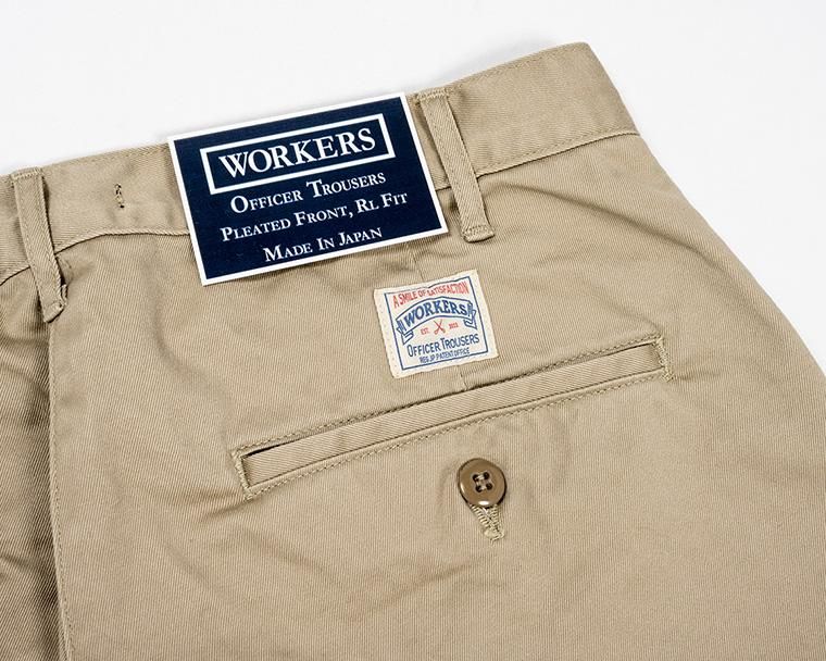 ワーカーズ WORKERS K&T H オフィサートラウザー Officer