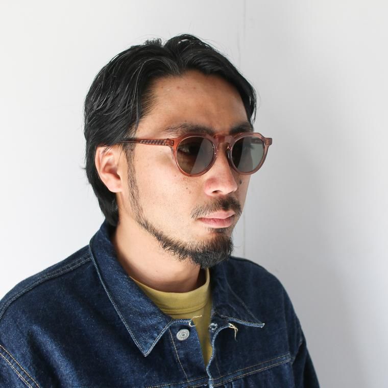 OWN EYEWEAR #03 サングラス【完売品・新品】 OWN EYEWEAR オウンアイウェア #03 サングラス OLD ROSE / GREEN