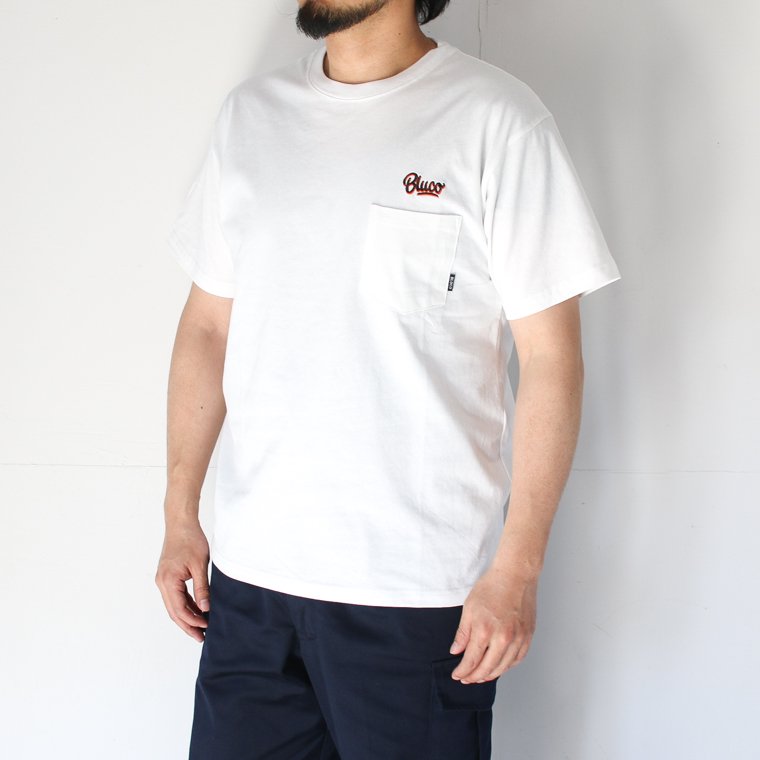 BLUCO WORK GARMENT ブルコ 143-22-005 POCKET TEE ポケットT -SCRIPT-