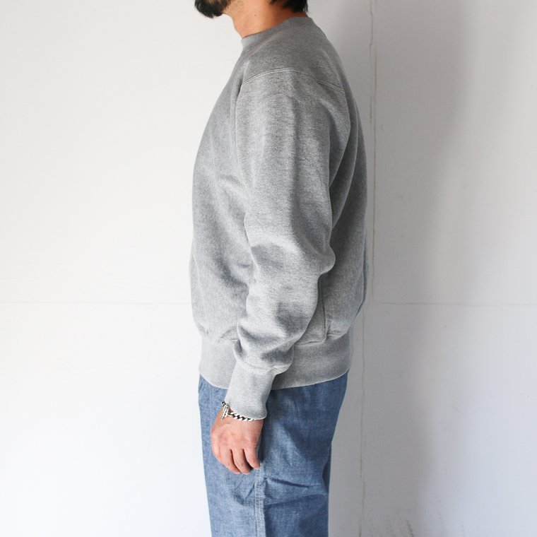 トゥームーン TWO MOON 10299 ヘビーウエイトセットインスリーブスウェット Heavy weight Set-in-sleeve  Sweatshirt ヘザーグレー