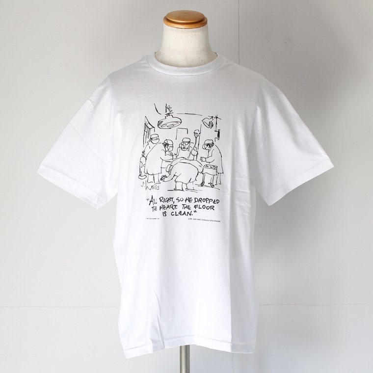 Cotton Expressions DROPPED HEART T-SHIRT ホワイト
