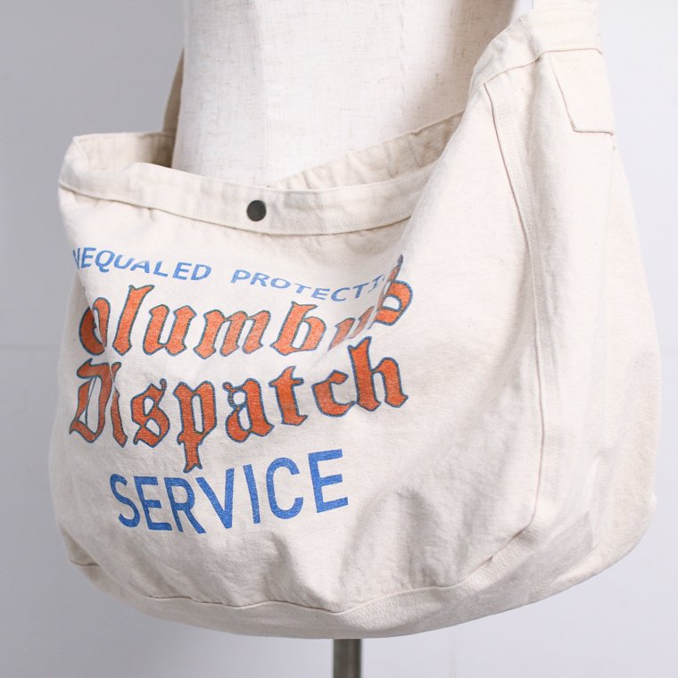 Newspaper Bag Products™ “REPRODUCT” Heavy-Weight Cotton Garment-Washed  Newspapar Delivery Bag “染込みPrinted”