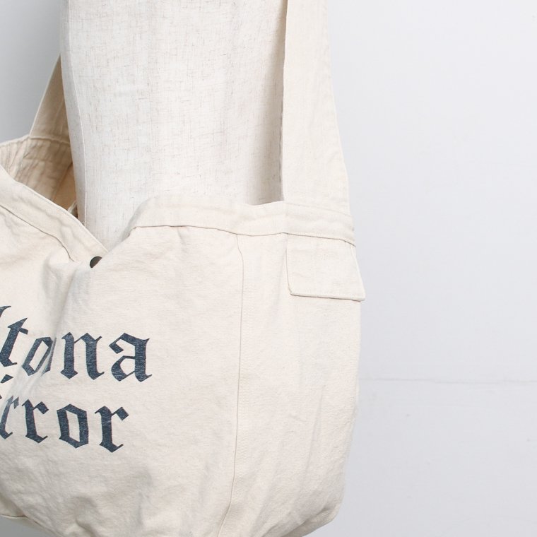 Newspaper Bag Products™ “REPRODUCT” Heavy-Weight Cotton Garment-Washed  Newspapar Delivery Bag “染込みPrinted”