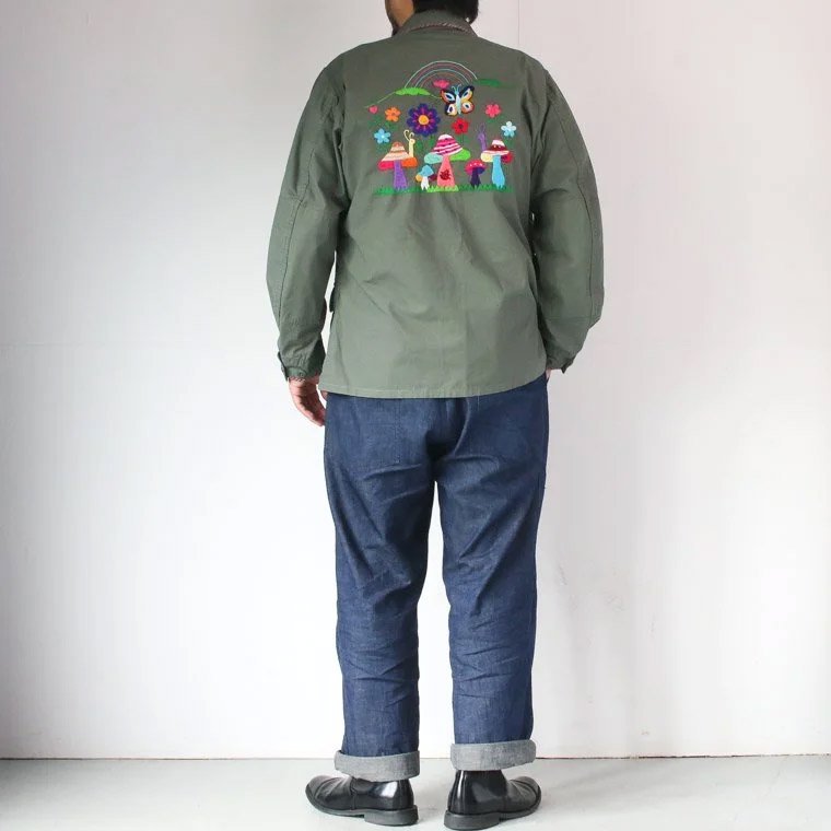 Oaxaca オアハカ Laid Back Military Jacket レイドバックミリタリージャケット BDUジャケット C